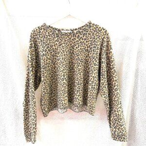 🤎🐆ANTISTAR LEOPARD SWEATER-women’s clothing-medium-streetwear-trendy-casual🤎🐆